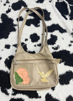 Hummingbird & Flower Bag