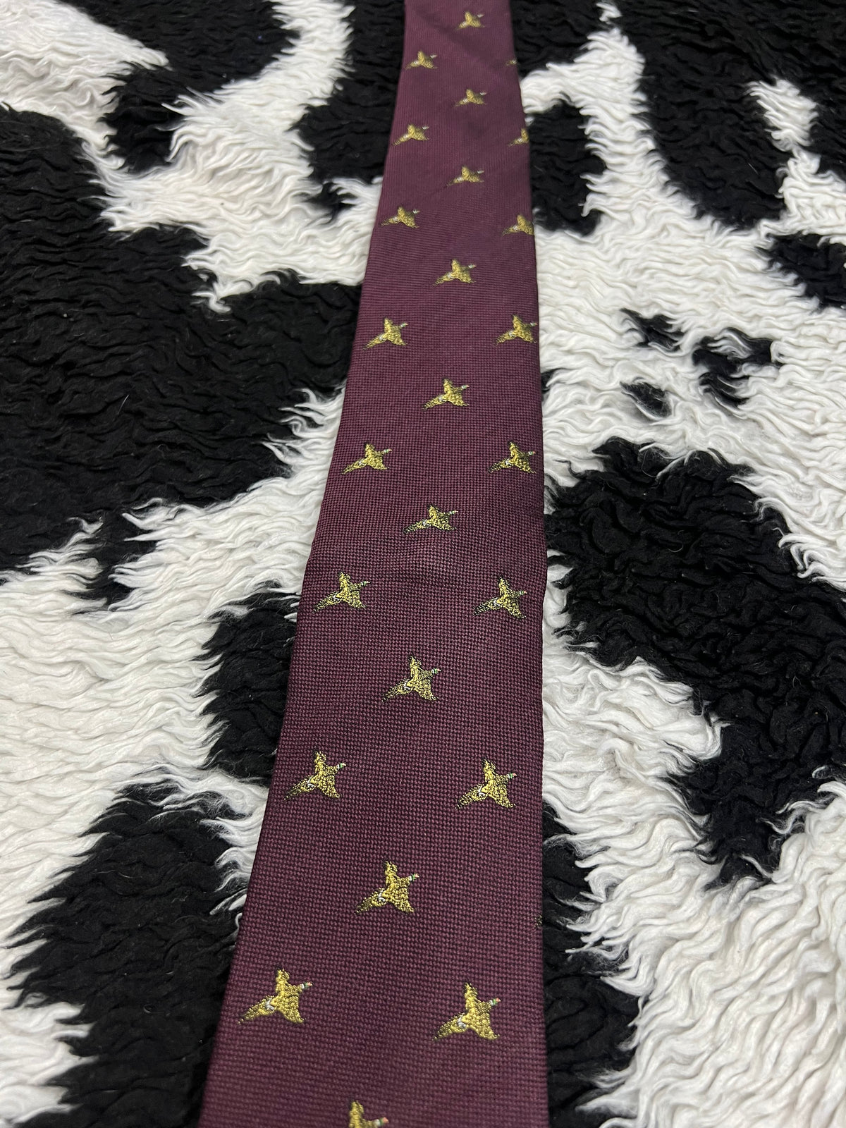 Flying Pheasants Tie