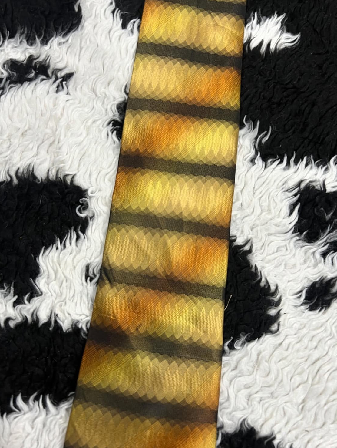 David Moss Geometric Tie