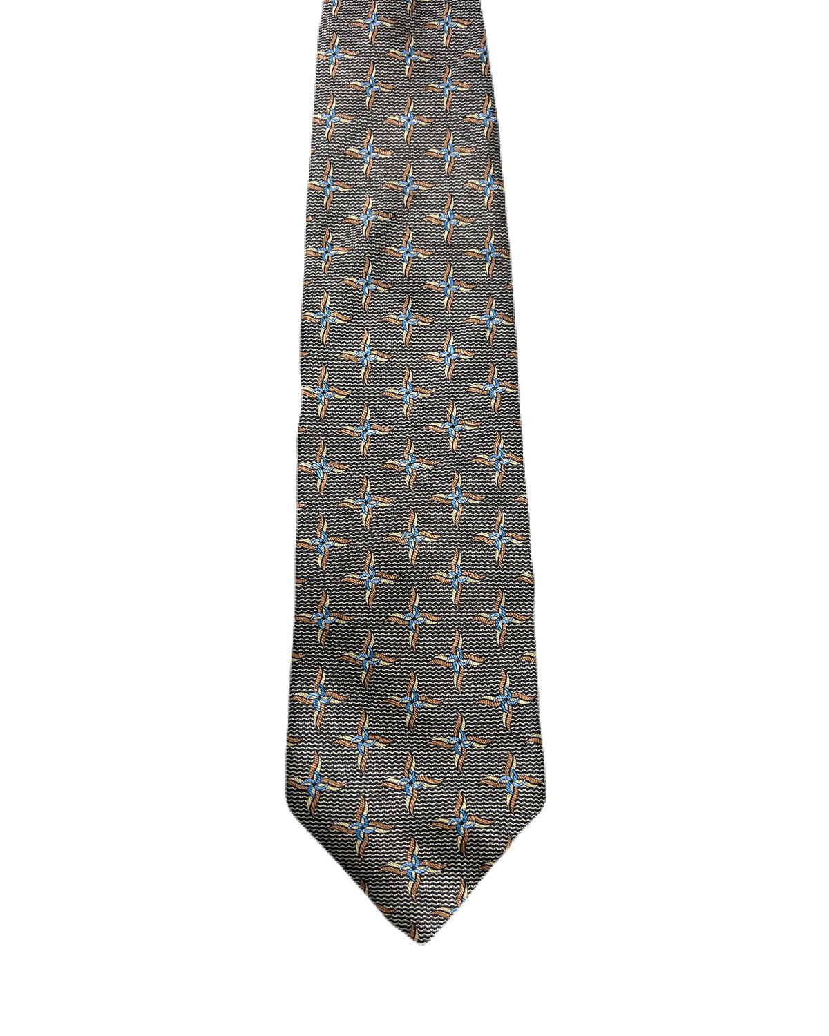 Zylos Embroidered Tie