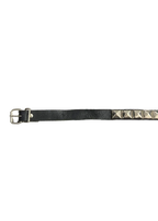 Studded Narrow Black Belt