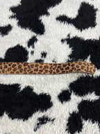 Cheetah Fur Belt