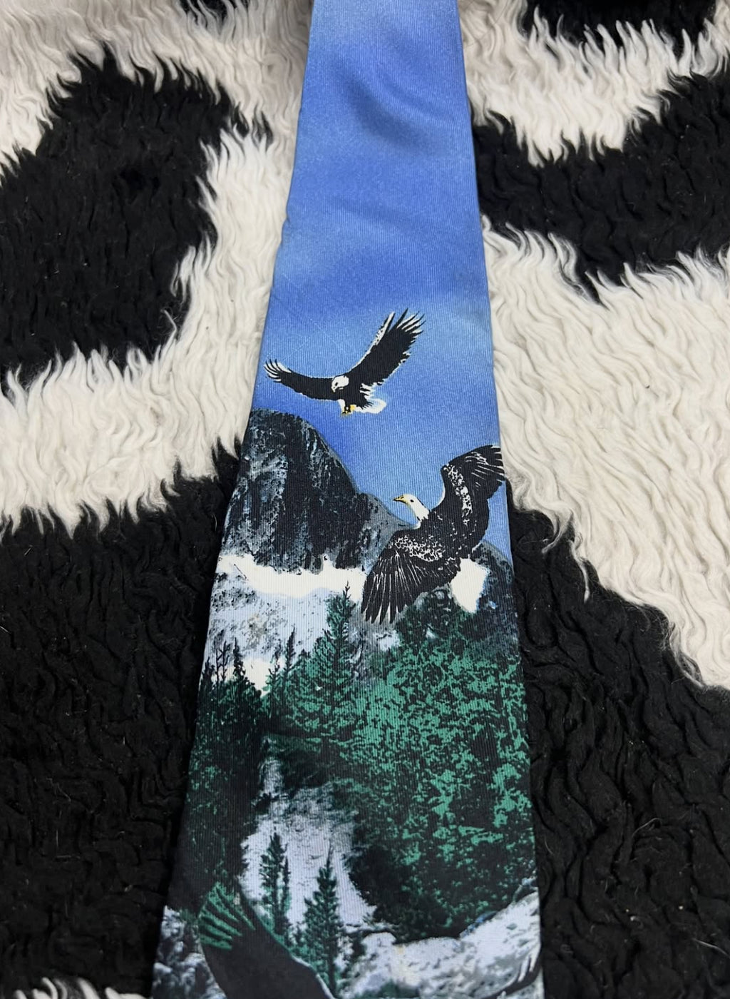 Lost Kingdom Bald Eagle Tie