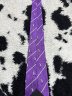 Embroidered Knight Tie