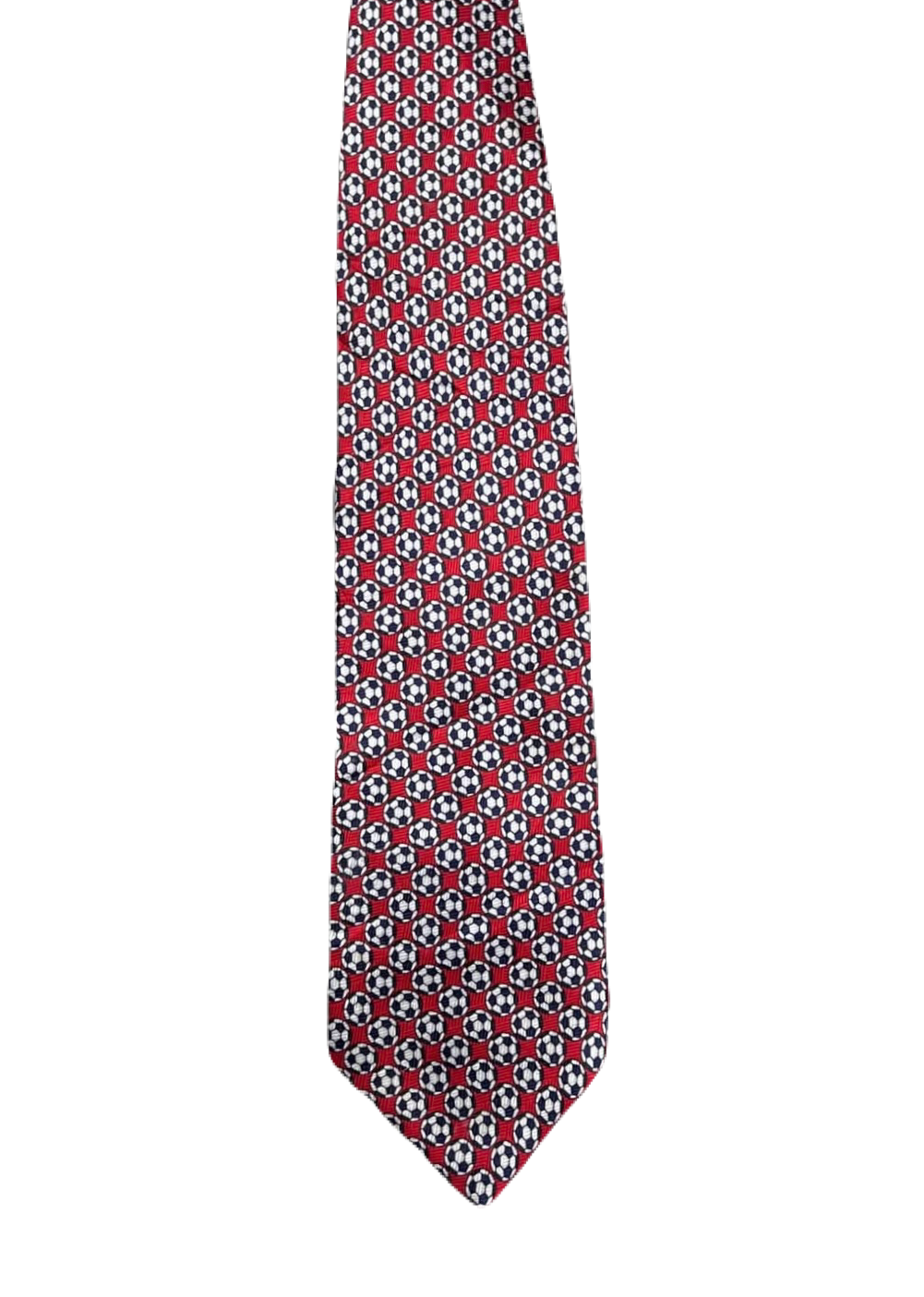Red Football Tie