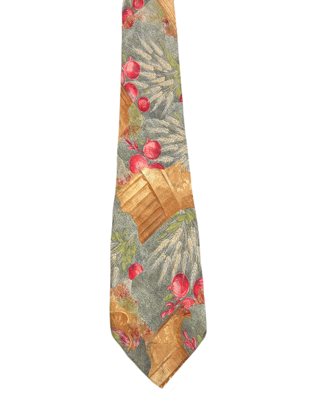 Pomegranate Graphic Tie