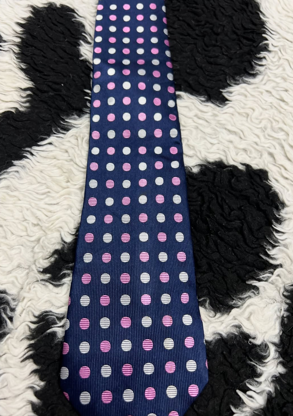John Lewis Dotted Embroidered Tie