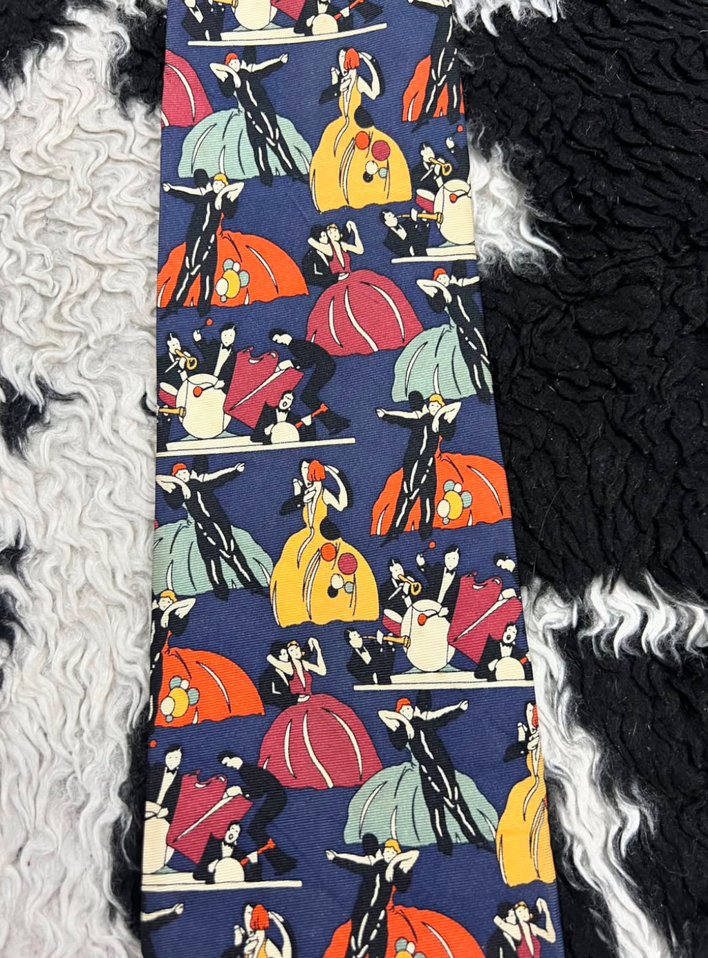 Past Times Ballroom Dancing Tie