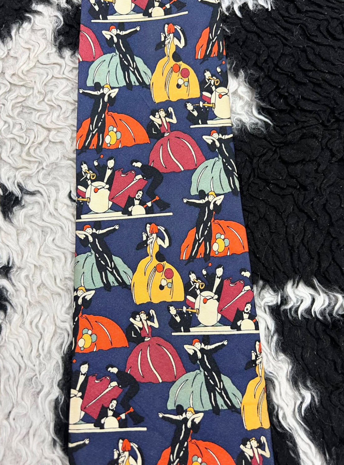 Past Times Ballroom Dancing Tie