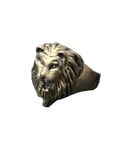 Silver Lion Ring
