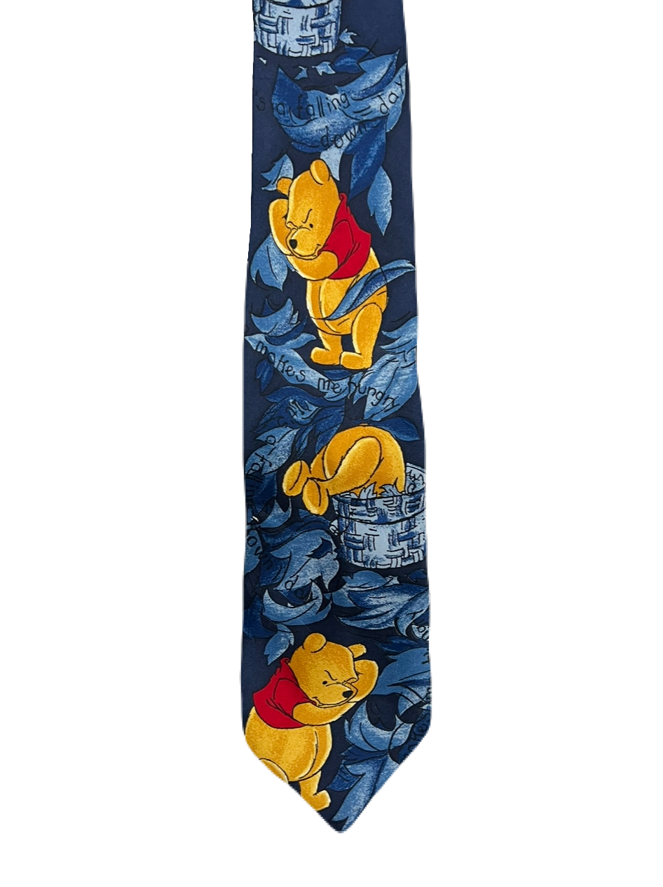Winnie the Pooh in Basket Tie