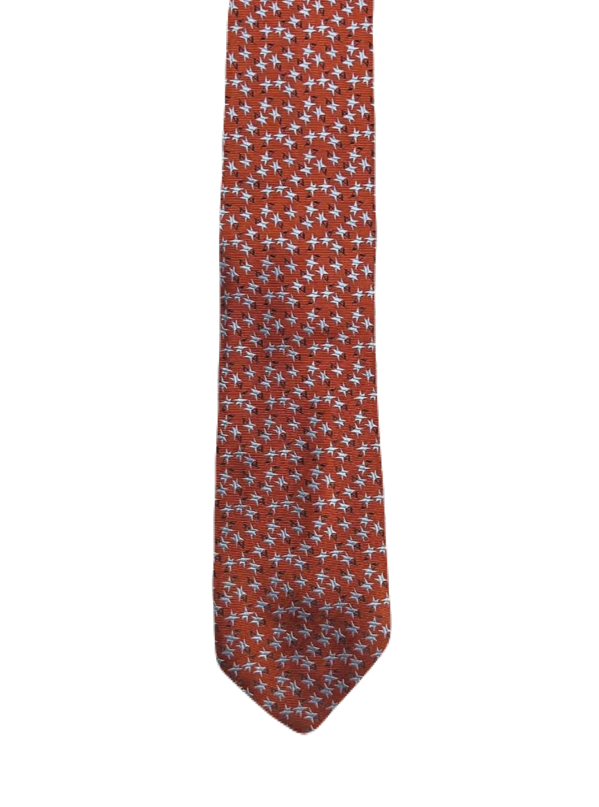Orange Sparkles Tie