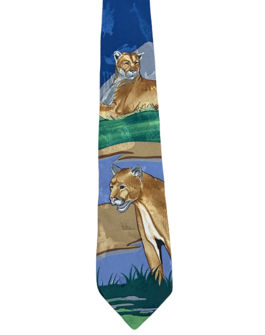 Double-Textured Lioness Tie
