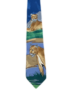 Double-Textured Lioness Tie