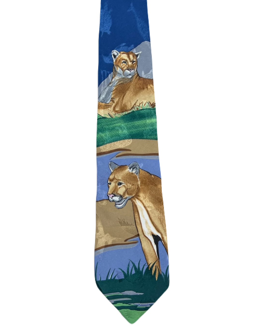 Double-Textured Lioness Tie