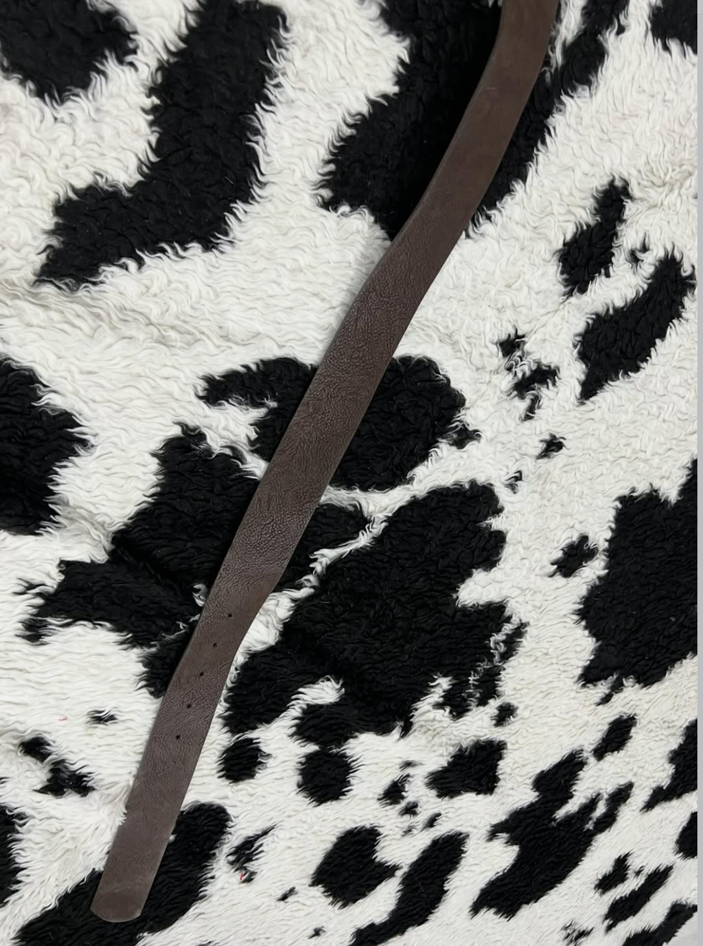 Bedazzled Buckle Brown Belt