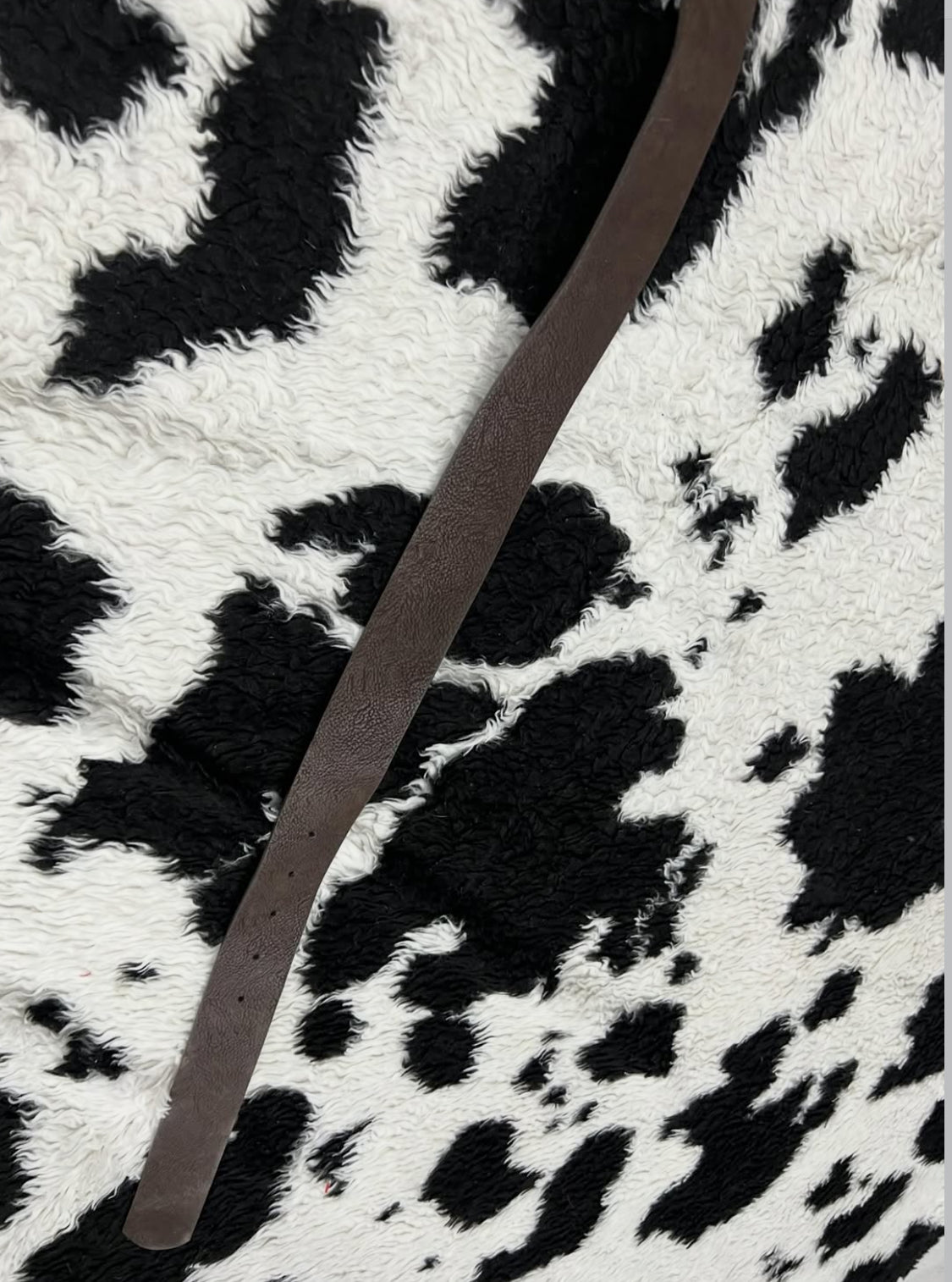 Bedazzled Buckle Brown Belt