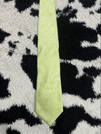 Green & Yellow Dotted Tie