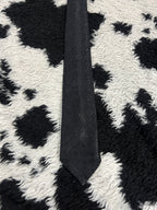 St. Micheal Embroidered Black Tie