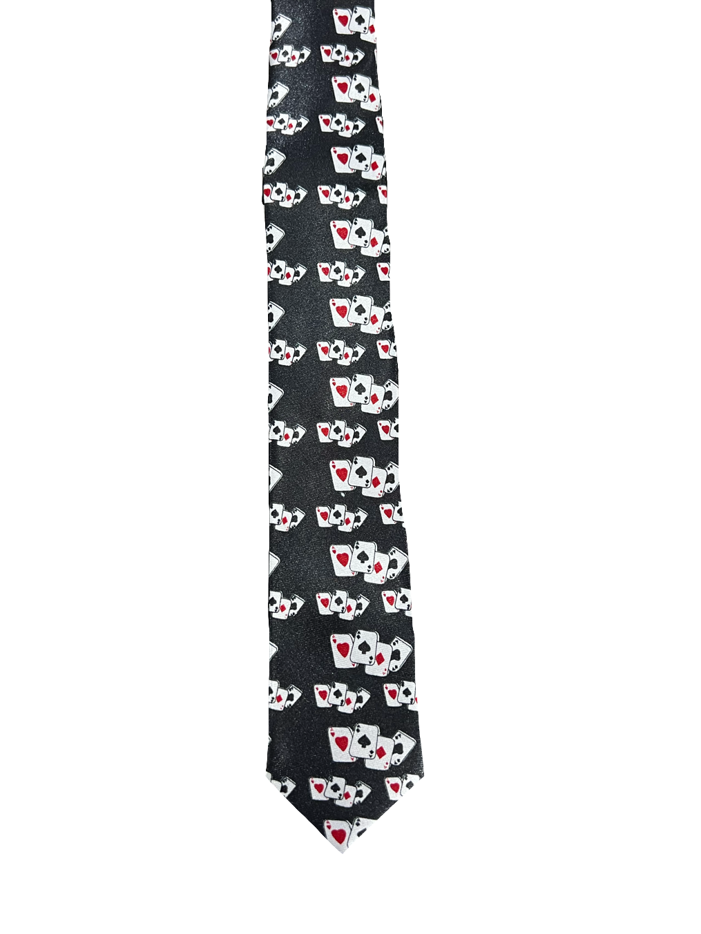 Deck of Cards Narrow Tie