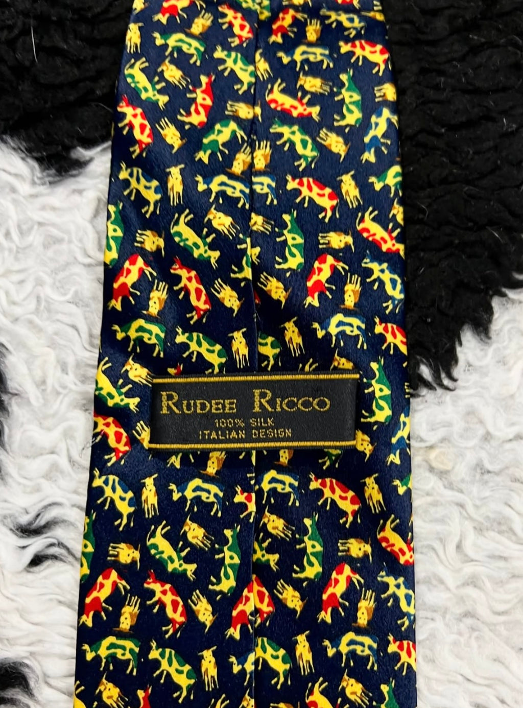 Floating Cows Tie