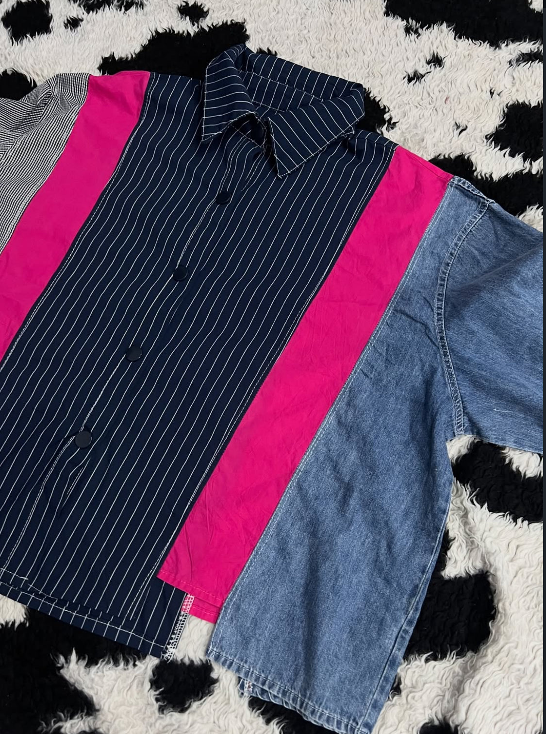 Multi-Pattern Box Fit Buttonup