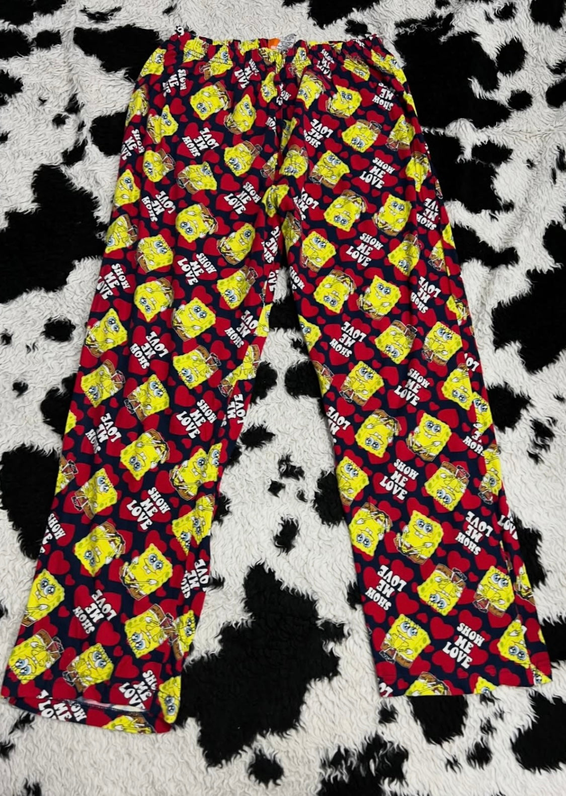 Spongebob "Show Me Love" PJs (Medium)