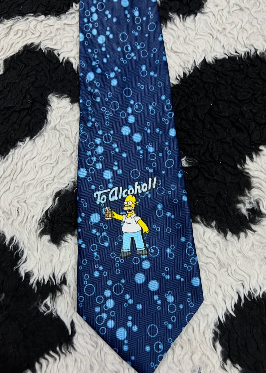 Homer Simpson "To Alcohol" Tie