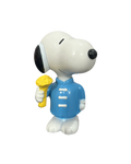 Vintage 1999 Taiwan Snoopy holding Harvested Wheat Figurine
