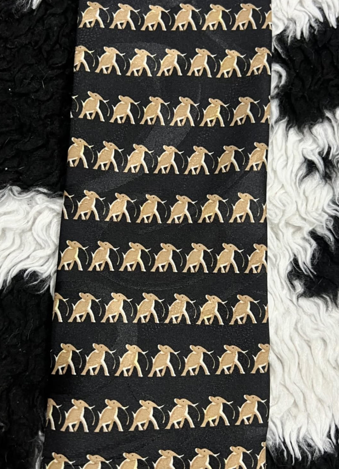 Elephants Black Tie