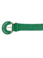 Green Wide Elastic Belt