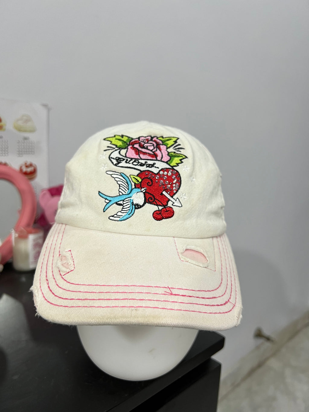 y2k Guess Embroidered Cap