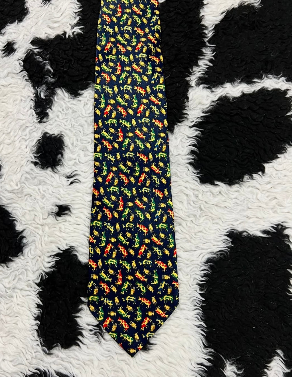 Floating Cows Tie