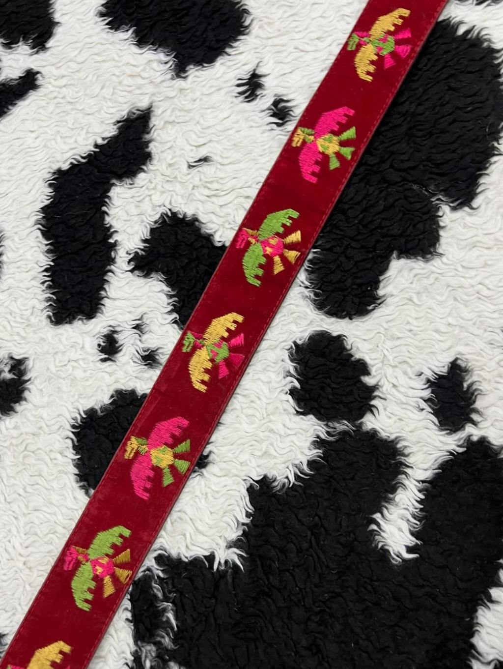 Dragon Embroidered Belt