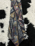 Architecture Collage Tie