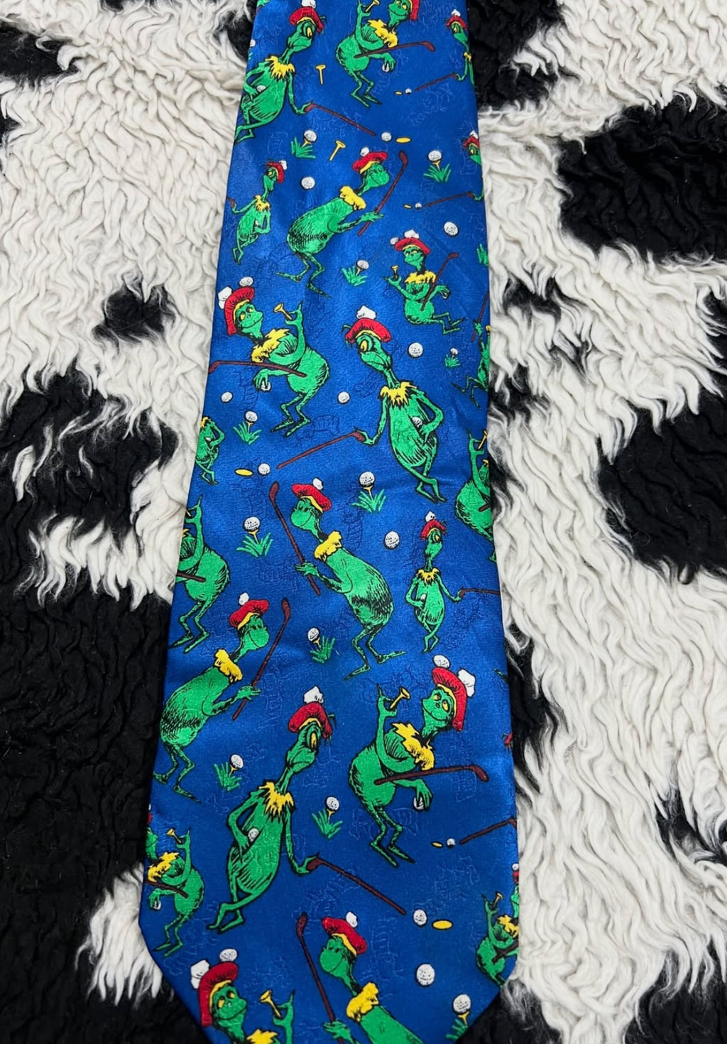 Vintage 1994 Dr. Seuss The Grinch Tie