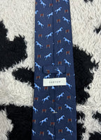 Equestrian Jumping Horses Tie