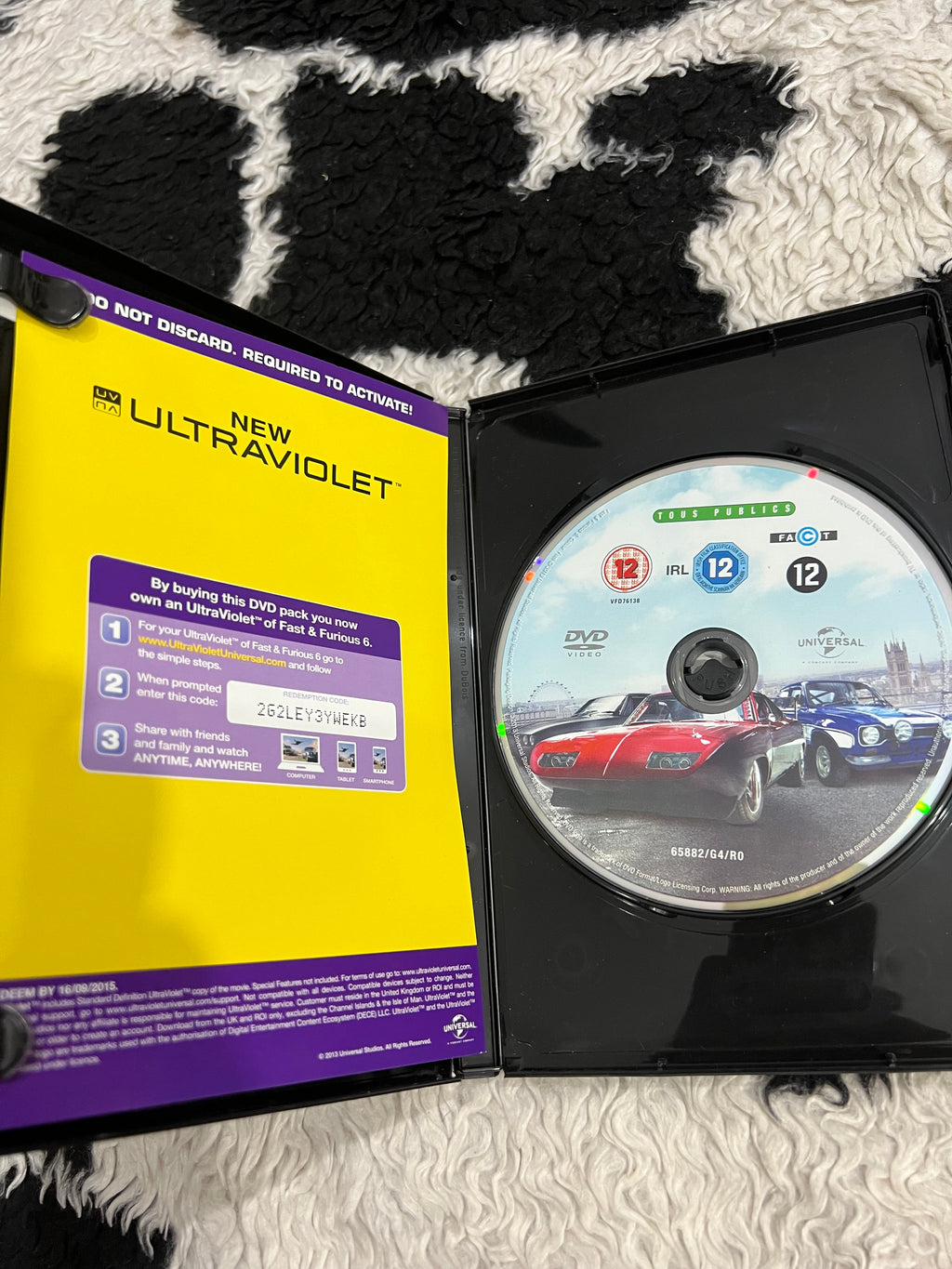 Fast & Furious 6 DVD