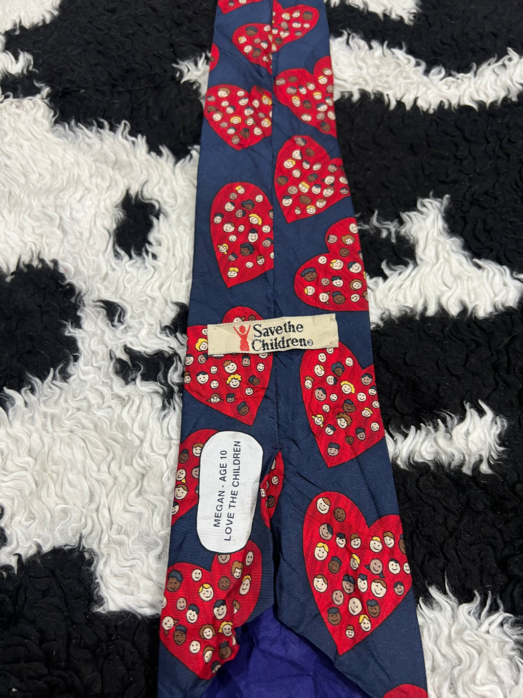 Hearts Graphic Tie