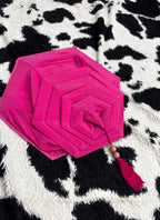 Big Traditional Chinese Hot Pink Lattern Hanging