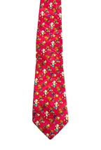 Hot Pink Teddy Bears Tie
