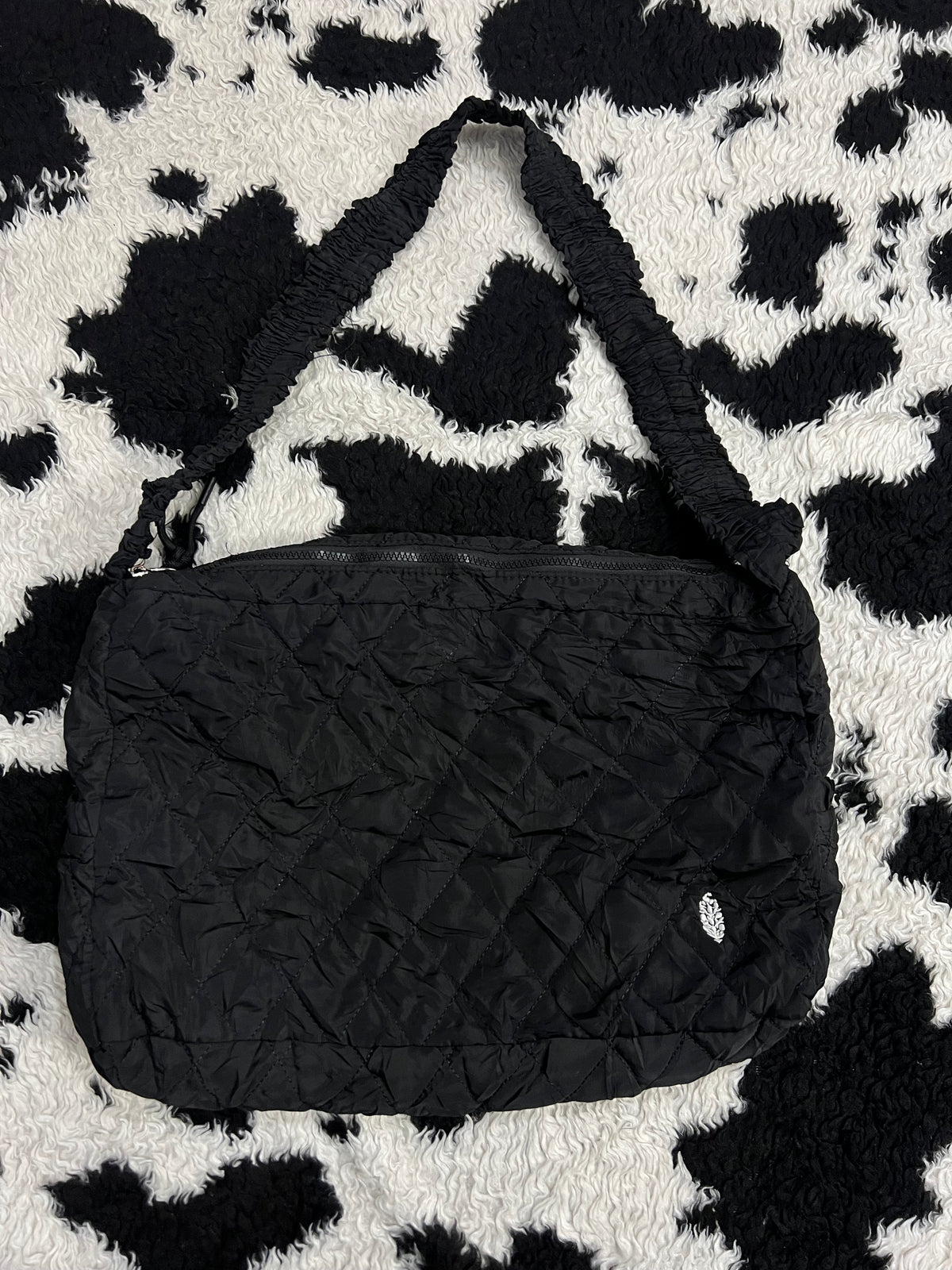 Black Quilted Bag
