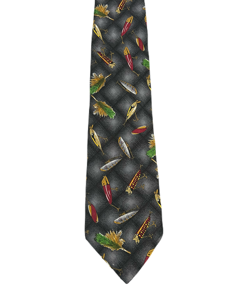 Fish Baits Graphic Tie