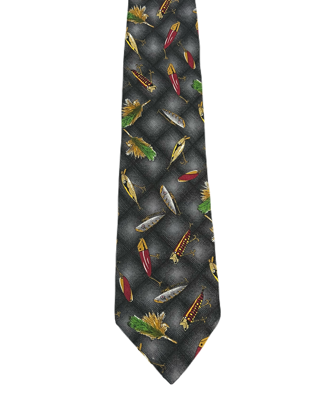Fish Baits Graphic Tie