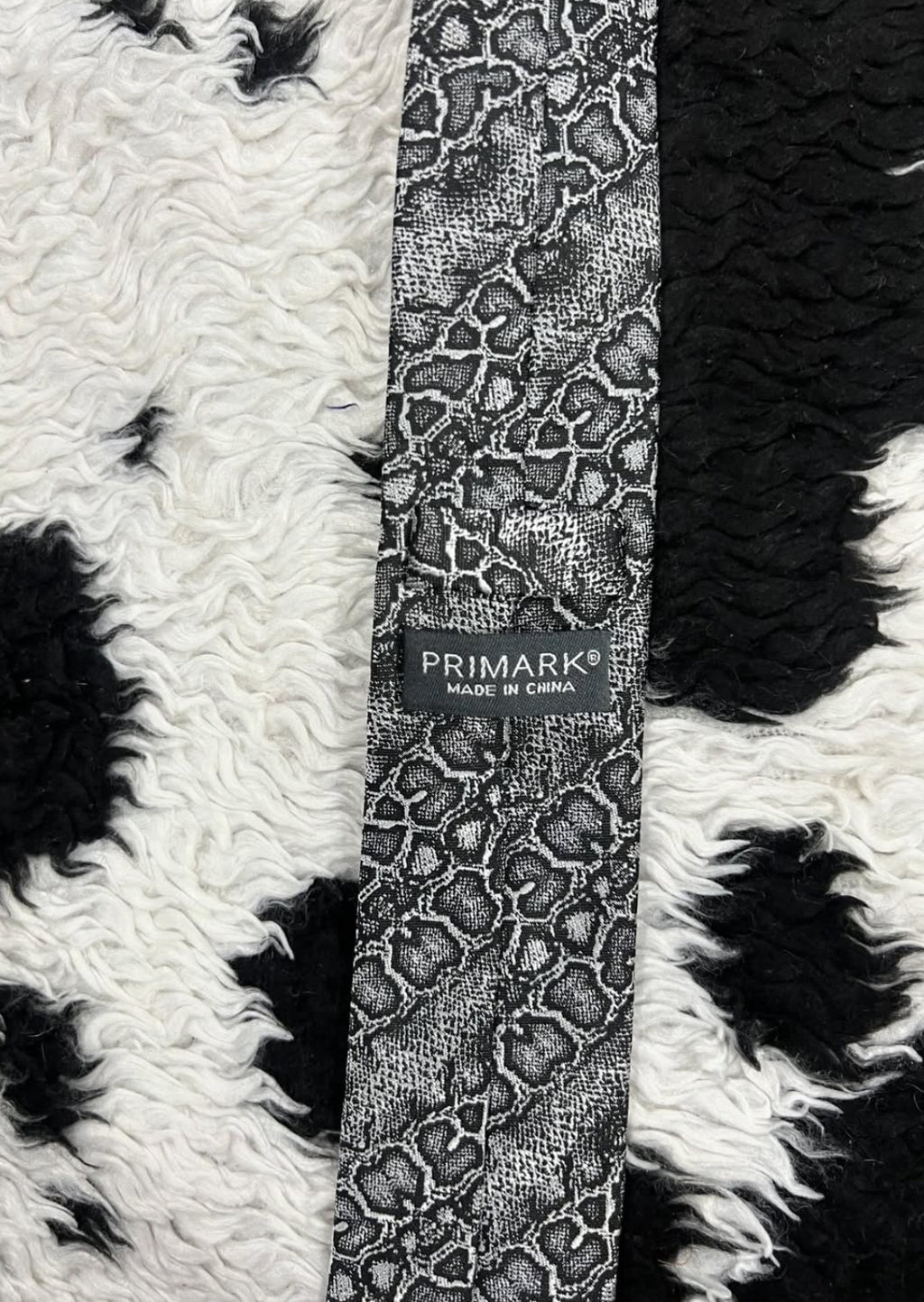 Primark Snake Skin Narrow Tie