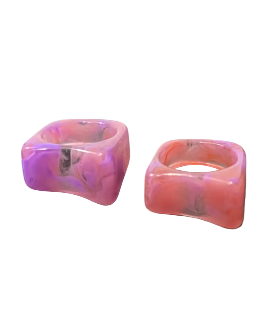 Chunky Resin Rings