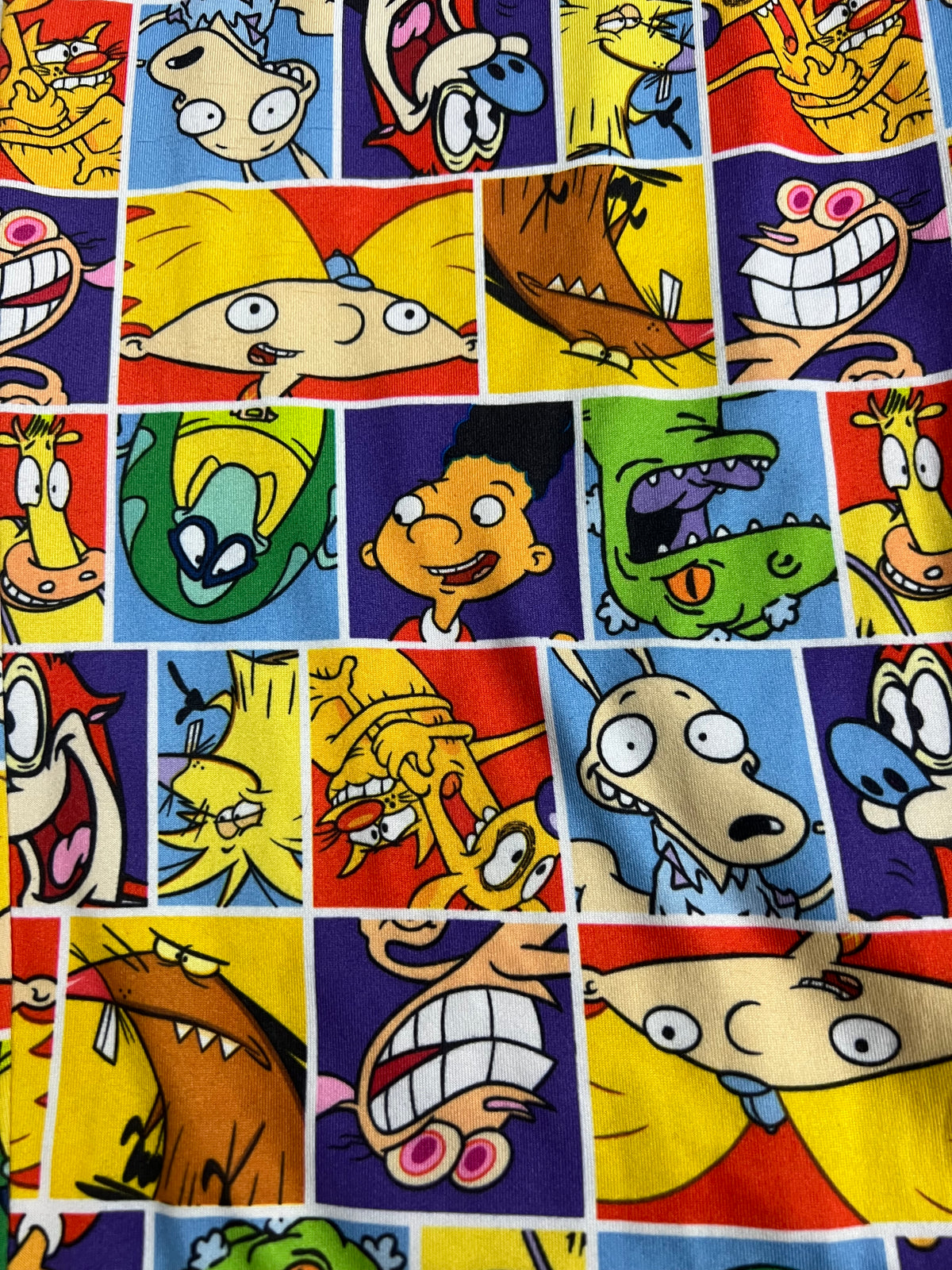 Nostalgic Nickelodeon PJs (Small - Medium)