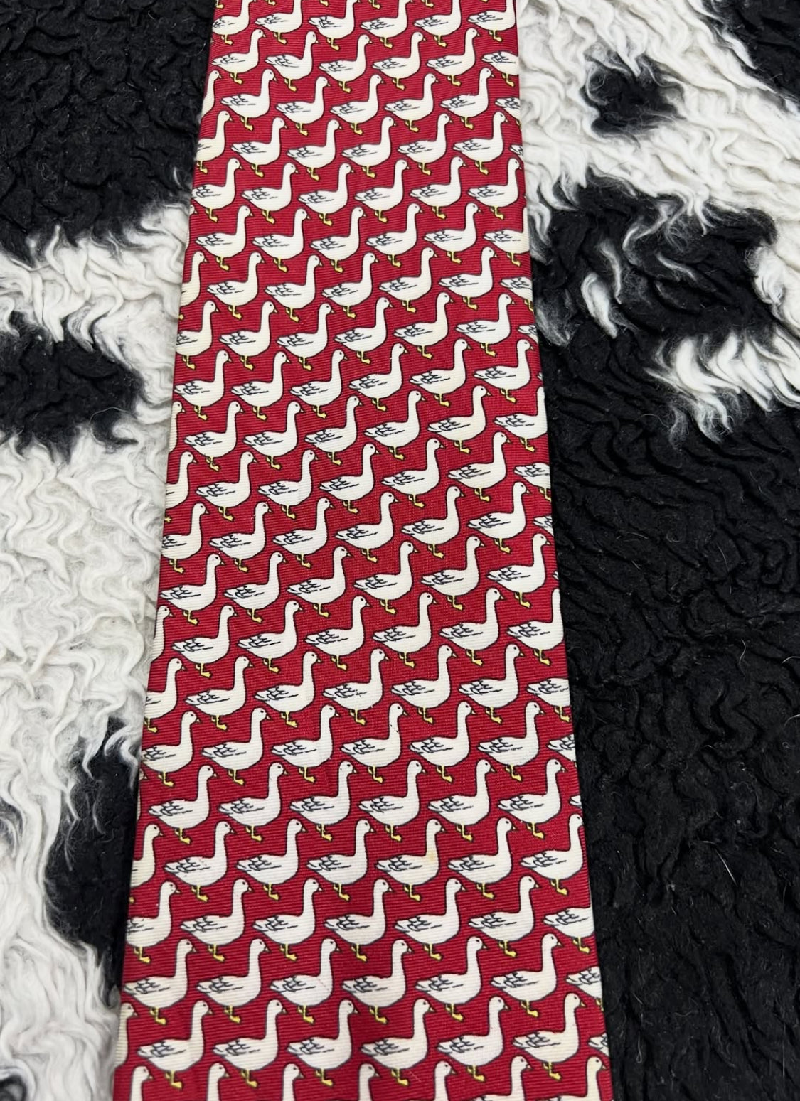 White Goose Tie
