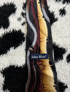 John Blair Brown Abstract Tie