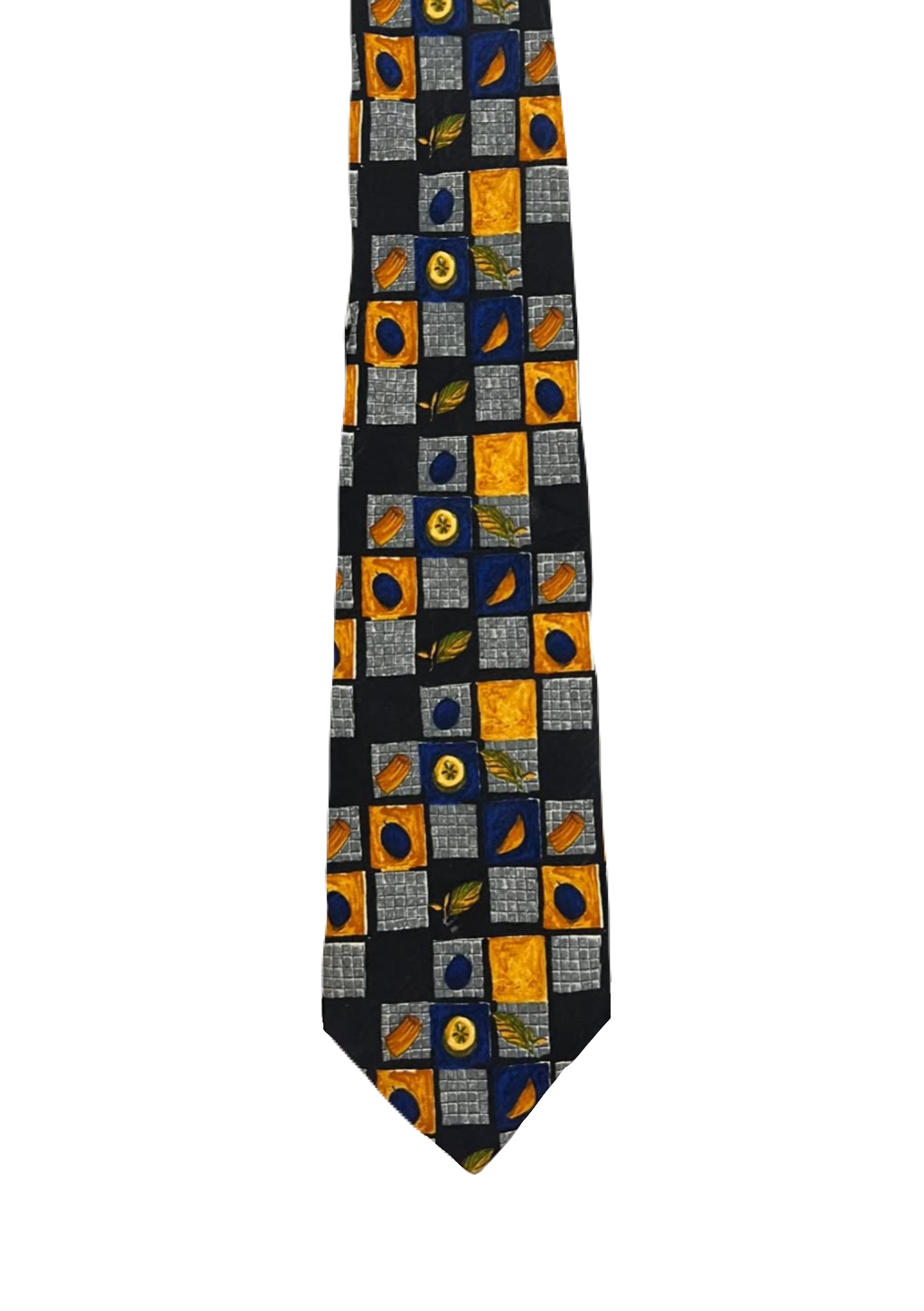 Michealis Geometrical Leaves Tie